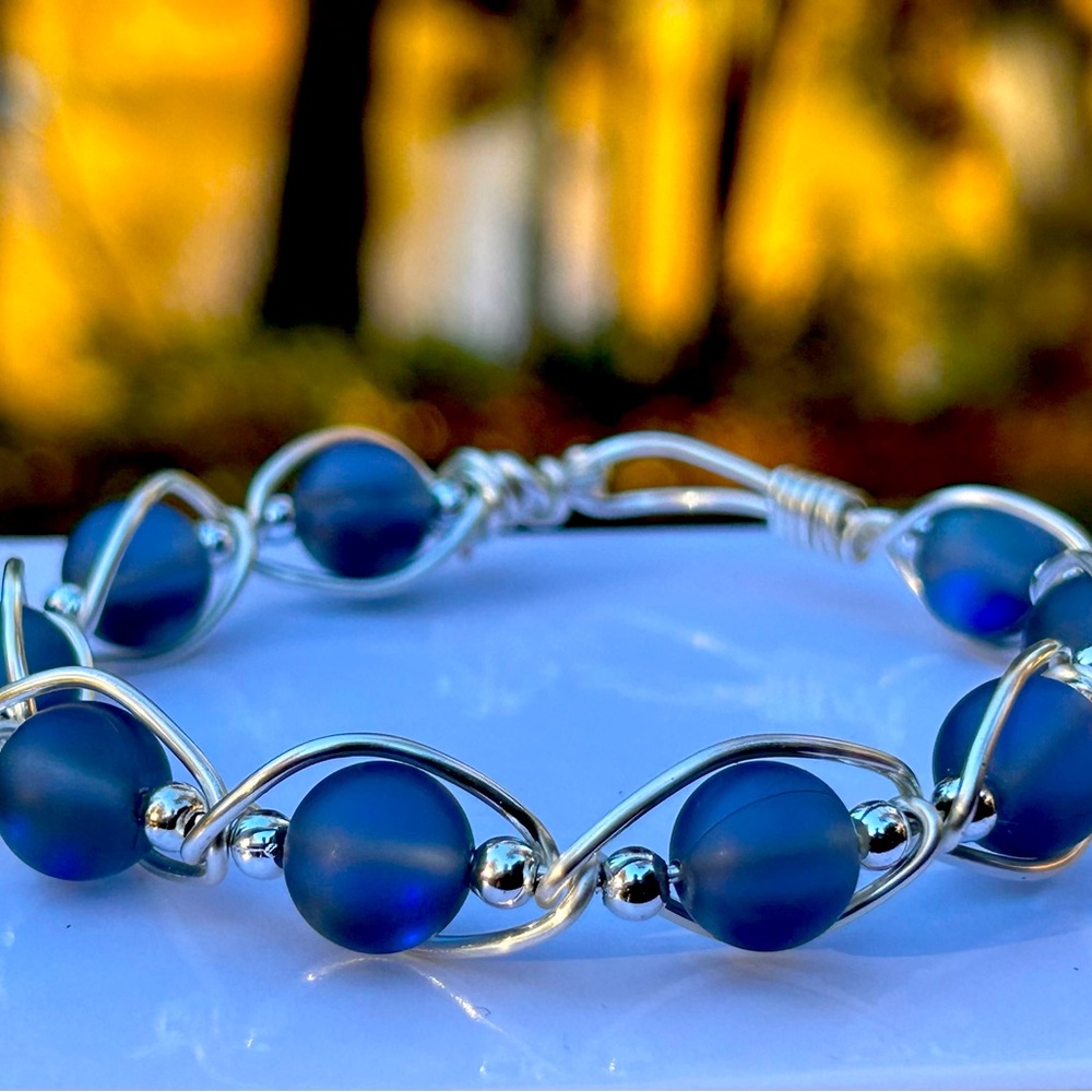 Handmade/Designed Moonstone Bracelet